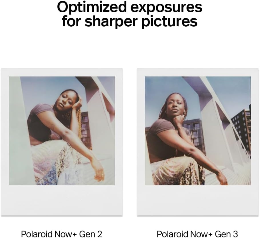 image:imagePolaroid Now 3rd Generation IType Instant Film Camera  Bluetooth Connected App Controlled  Arctic Blue  Camera Only No Film 9163Coral