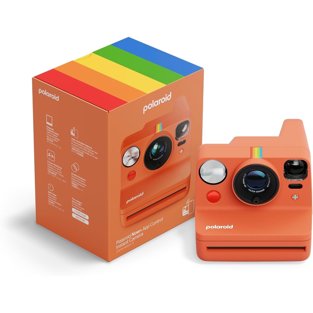 image:imagePolaroid Now 3rd Generation IType Instant Film Camera  Bluetooth Connected App Controlled  Arctic Blue  Camera Only No Film 9163Coral