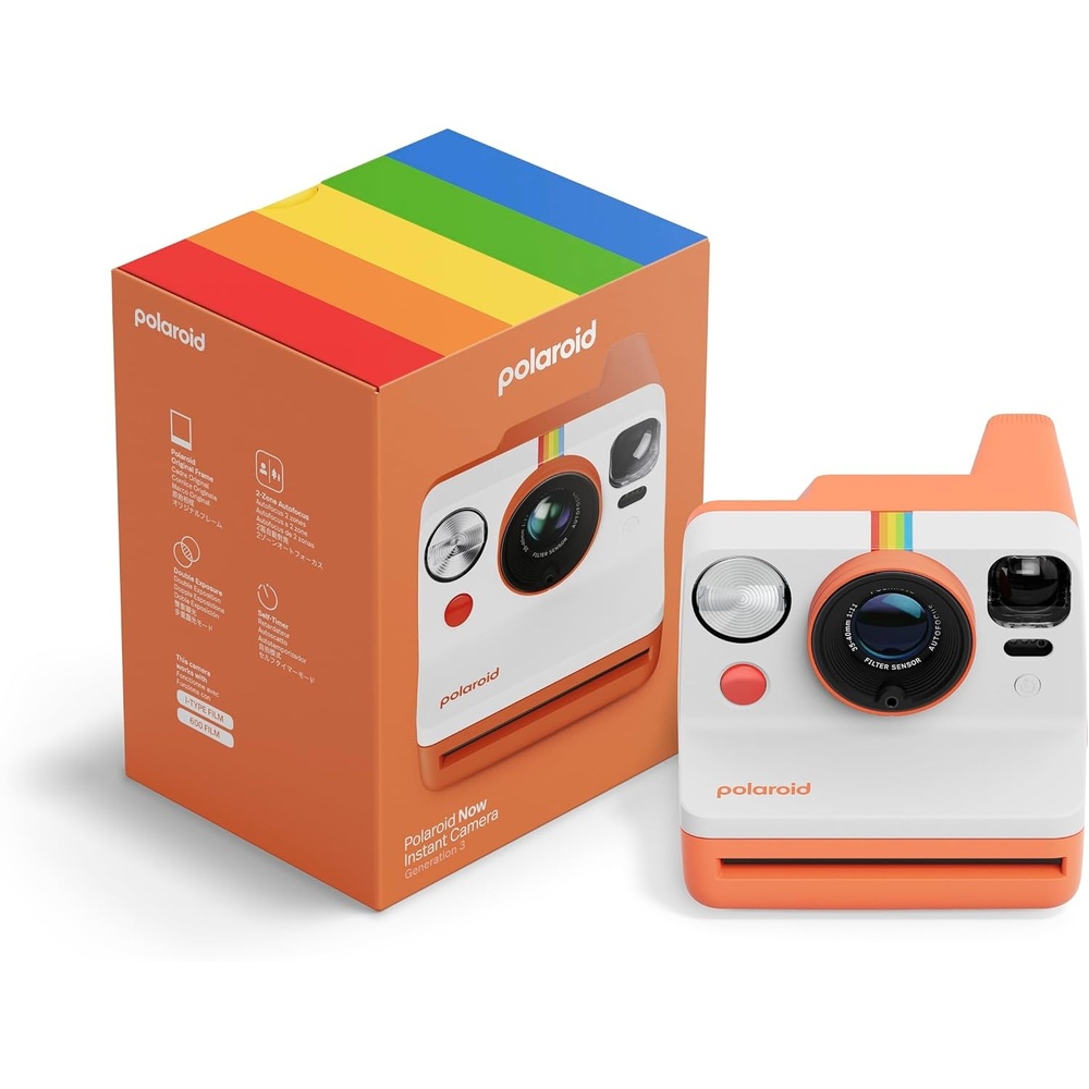 image:imagePolaroid Now 3rd Generation IType Instant Film Camera  Teal  Camera Only No Film 9198Coral