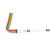 image:imagePolaroid Camera Strap Flat  Rainbow StripeRainbow Stripe White