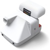 image:imagePolaroid Flip Instant Camera  Color Film Bundle 16 Photos Included  Black 6565  Hyperfocal 4Lens System Sonar autofocus and Sence Analysis with Bluetooth paired Companion appWhite