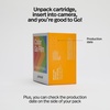 image:imagePolaroid Go Color Film  Black Frame 16 Photos 6211  Only Compatible with Polaroid Go CameraWhite Frame