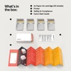 image:imagePolaroid HiPrint  Paper Bundle  2nd Generation Bluetooth Connected 2x3 Pocket Photo DyeSub Printer  White Printer  40 Photos 6438White
