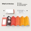 image:imagePolaroid HiPrint  Paper Bundle  2nd Generation Bluetooth Connected 2x3 Pocket Photo DyeSub Printer  White Printer  40 Photos 6438White