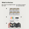 image:imagePolaroid HiPrint 3x3 Paper  3x3 Photo Paper Cardridge  30 Photo Sheets 6646Printer  60 Sheets