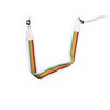 image:imagePolaroid Camera Strap Flat  Rainbow StripeRainbow Stripe White