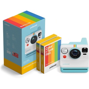 image:imagePolaroid Now 3rd Generation IType Instant Film Camera  Teal  Camera Only No Film 9198Artic Blue