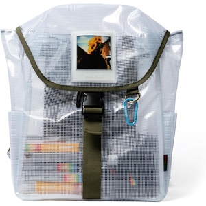 image:imagePolaroid Ripstop Backpack Camera Essentials Bag  Black Multicolor 6300Clear