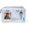 image:imagePolaroid Ripstop Crossbody Essentials Bag  Clear 6305